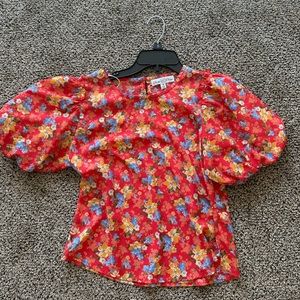 NEW Nordstrom Floral Blouse